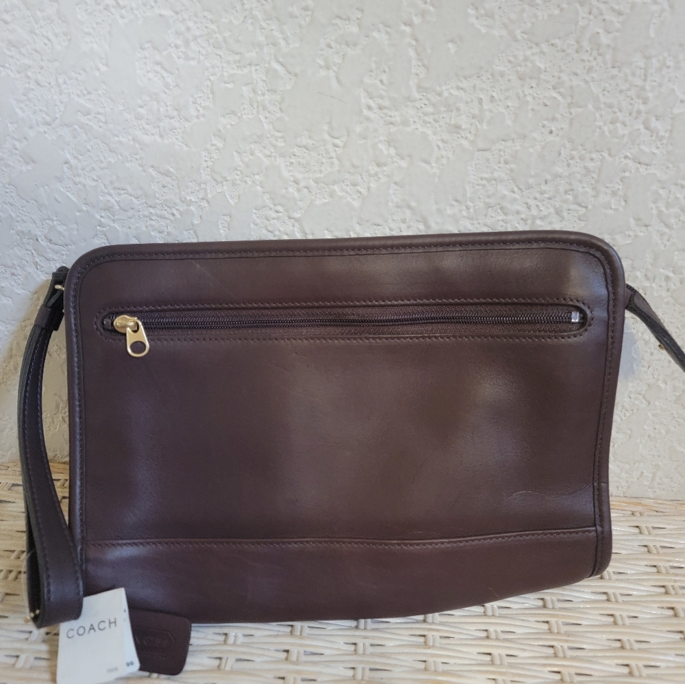 Coach Men's Brown Leather Bag